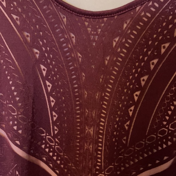 Maroon Dress - Picture 3 of 7